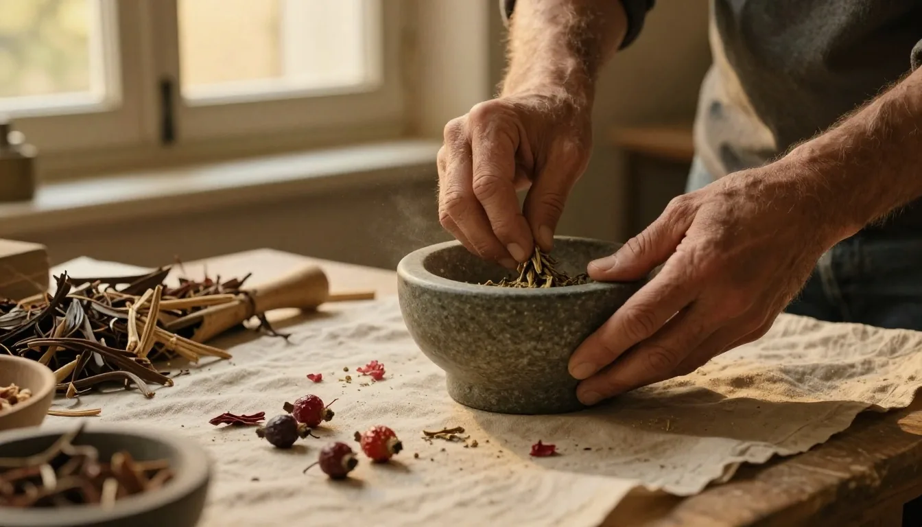 Atelier de presse à l'heure dorée